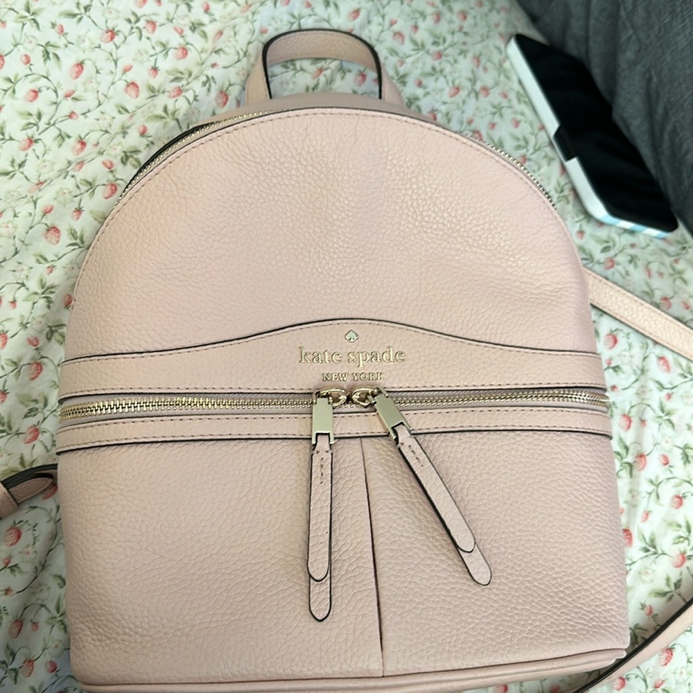 Kate Spade chalk pink backpack